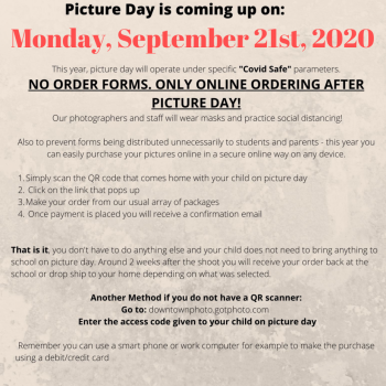 Picture Day Info